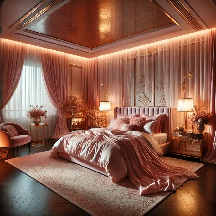 Chambre réaménagée Une chambre réaménagé en love roome